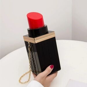 Red Lipstick Clutch/crossbody